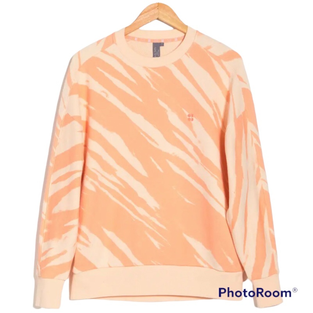NWT Sweaty Betty Sweatshirt, M (runs large), creamsicle orange, soft and cozy!